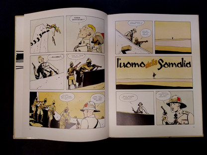 Hugo Pratt Cartonato - L'UOMO DELLA SOMALIA di Hugo Pratt (CEPIM 1979)