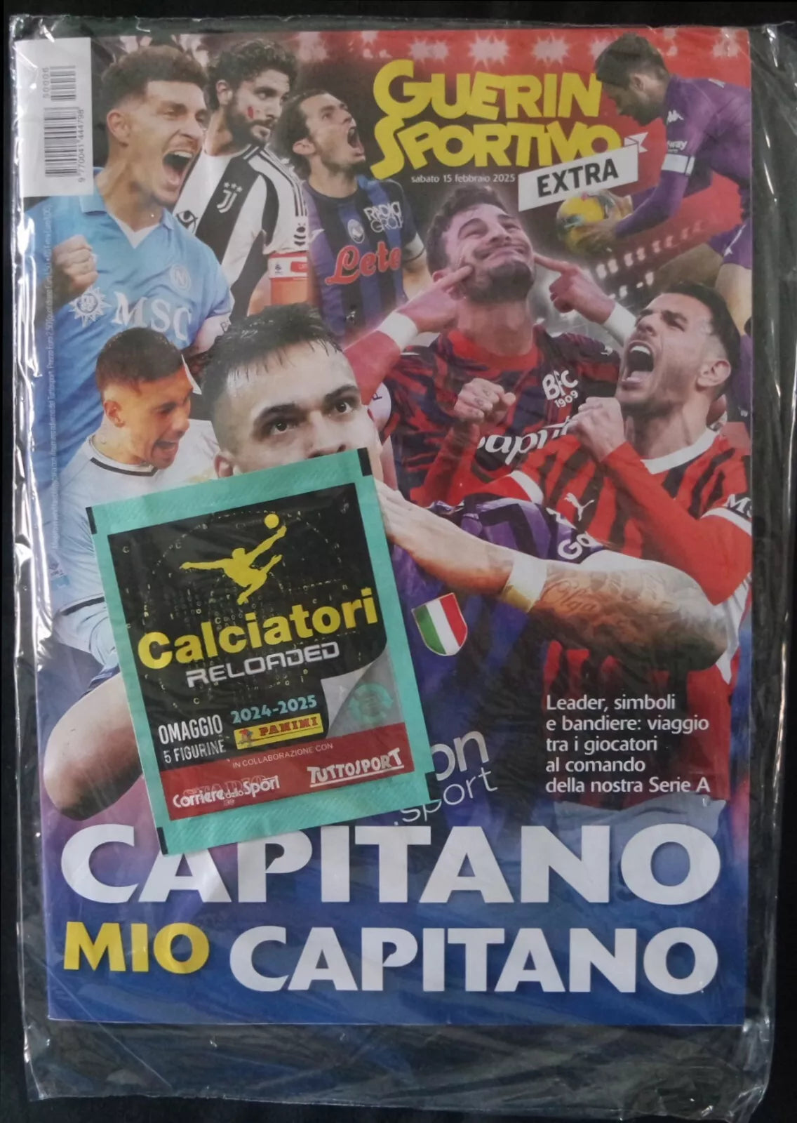 Sportweek 13. April 2024 + Drittes Paket Reloaded Footballers Sticker Panini 3rd