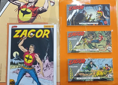 Ristampa Anastatica delle Strisce di ZAGOR