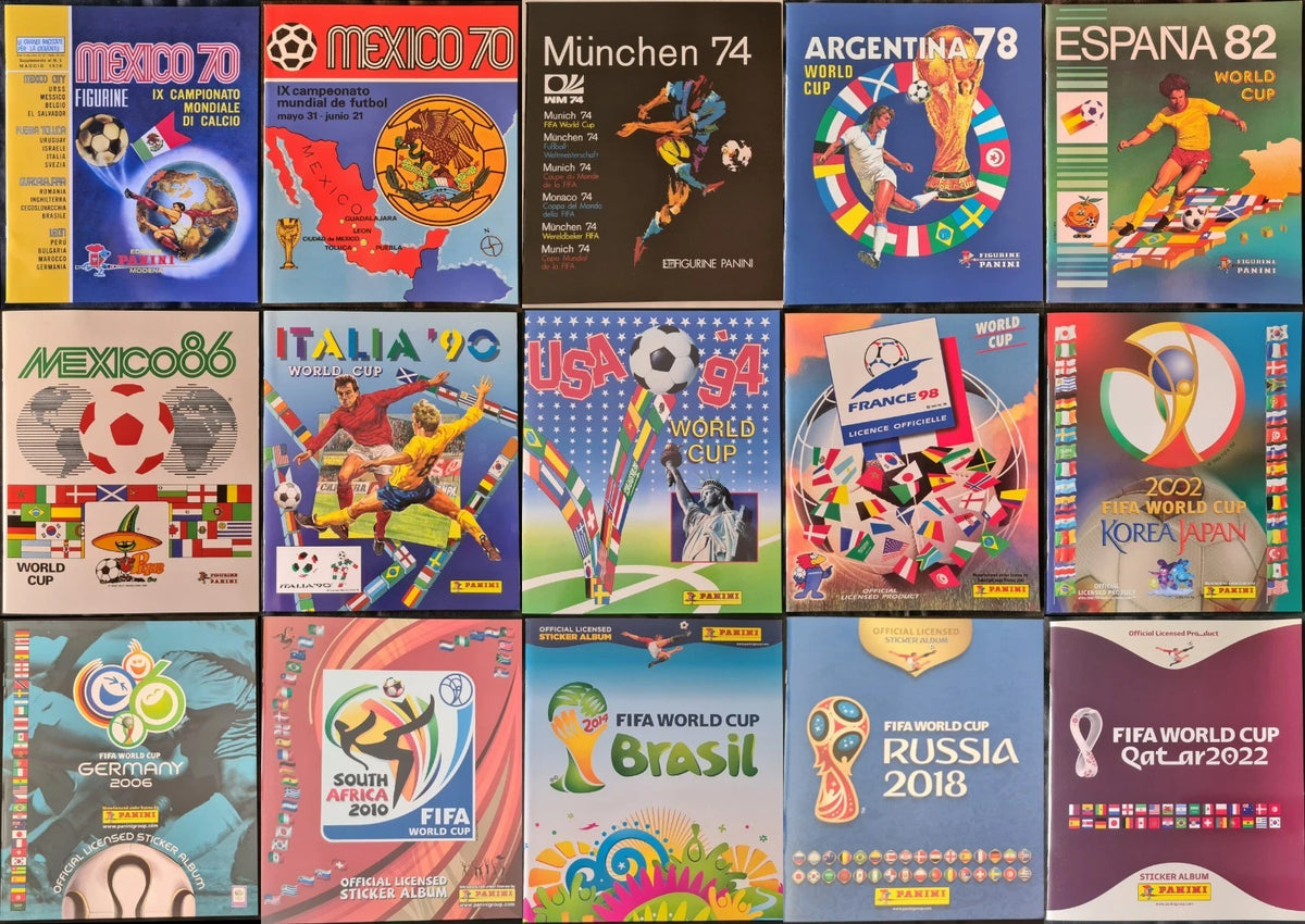 The Panini World Cup Figurines Album - La Gazzetta dello Sport Anastatic Collection