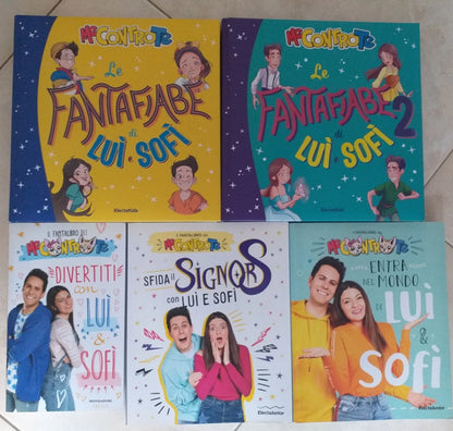 Collezione di Fantalibri Libri dei Me Contro Te Trote Lui e Sofi