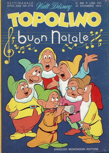 Viele Mickey-Mouse-Comics-Spezialbroschüren, die der Weihnachtsvariante gewidmet sind