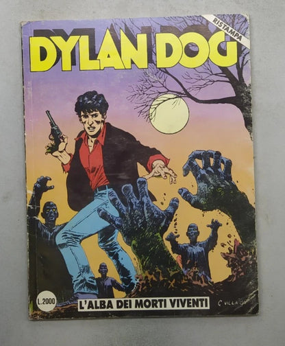Fumetto di DYLAN DOG n. 1 L'Alba dei morti viventi (Ristampa) 1990