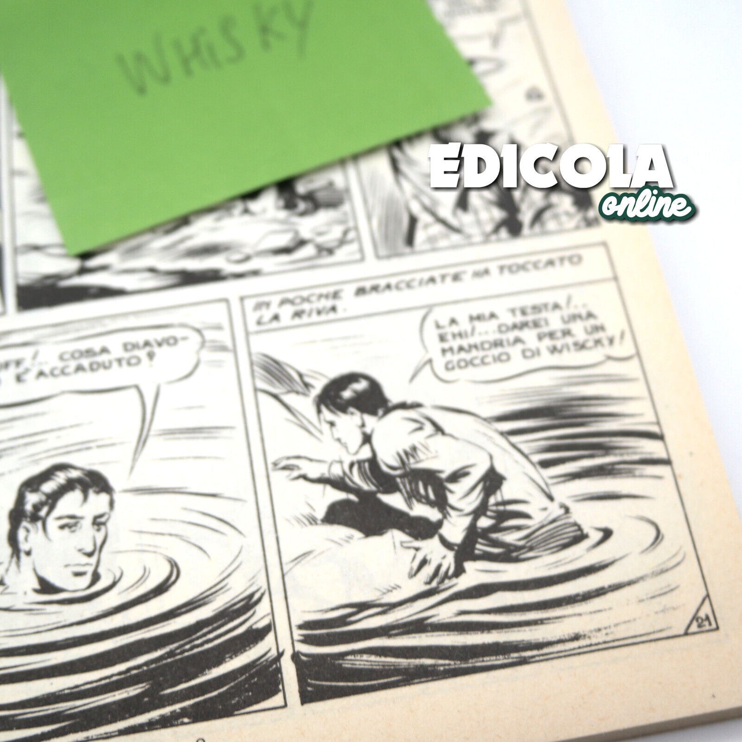 Numéro de bande dessinée Tex Willer n. 1 LA MAIN ROUGE Original 200 £ Lire 1964 Tueur