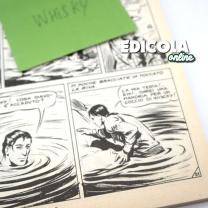 Numéro de bande dessinée Tex Willer n. 1 LA MAIN ROUGE Original 200 £ Lire 1964 Tueur