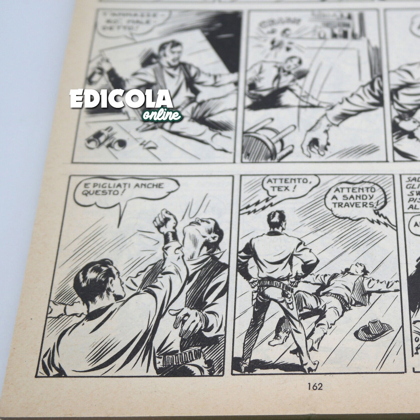 Numéro de bande dessinée Tex Willer n. 1 LA MAIN ROUGE Original 200 £ Lire 1964 Tueur