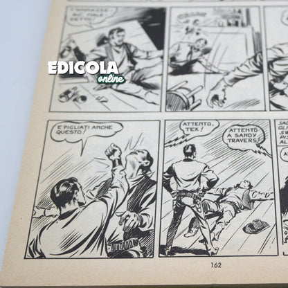 Numéro de bande dessinée Tex Willer n. 1 LA MAIN ROUGE Original 200 £ Lire 1964 Tueur