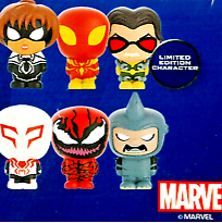 Bustine Spiderman Puzzle Palz Erasers a Sorpresa 3D - Serie 2