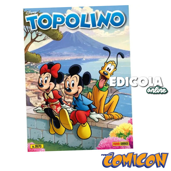 MICKEY MOUSE Comic-Heft Nr. 3570 aus der Variant Comicon Naples 2024-Kollektion