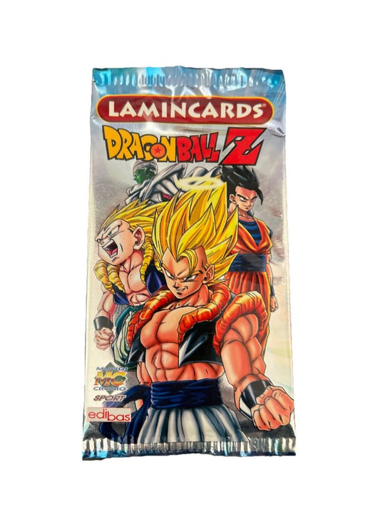 Bustina LAMINCARDS Dragonball Z Sigillata - Edibas (Edizione Spagna)