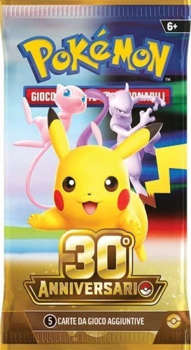 Bustina Sigillata Pokémon 30° Anniversario - Italiano Eespansione 30th Pokèmon