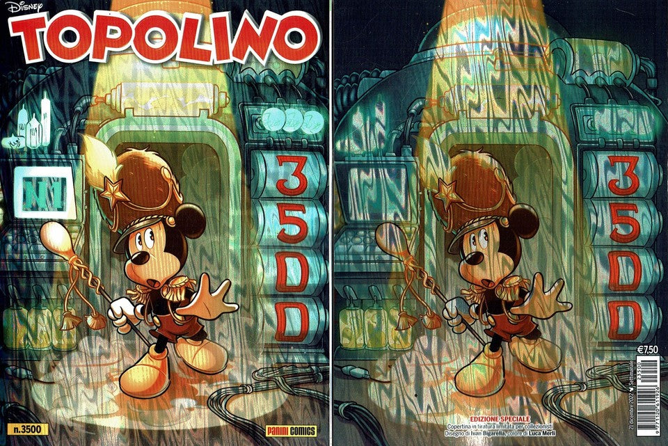 Topolino libretto n. 3500 Variant Cover - Edizione da Collezione