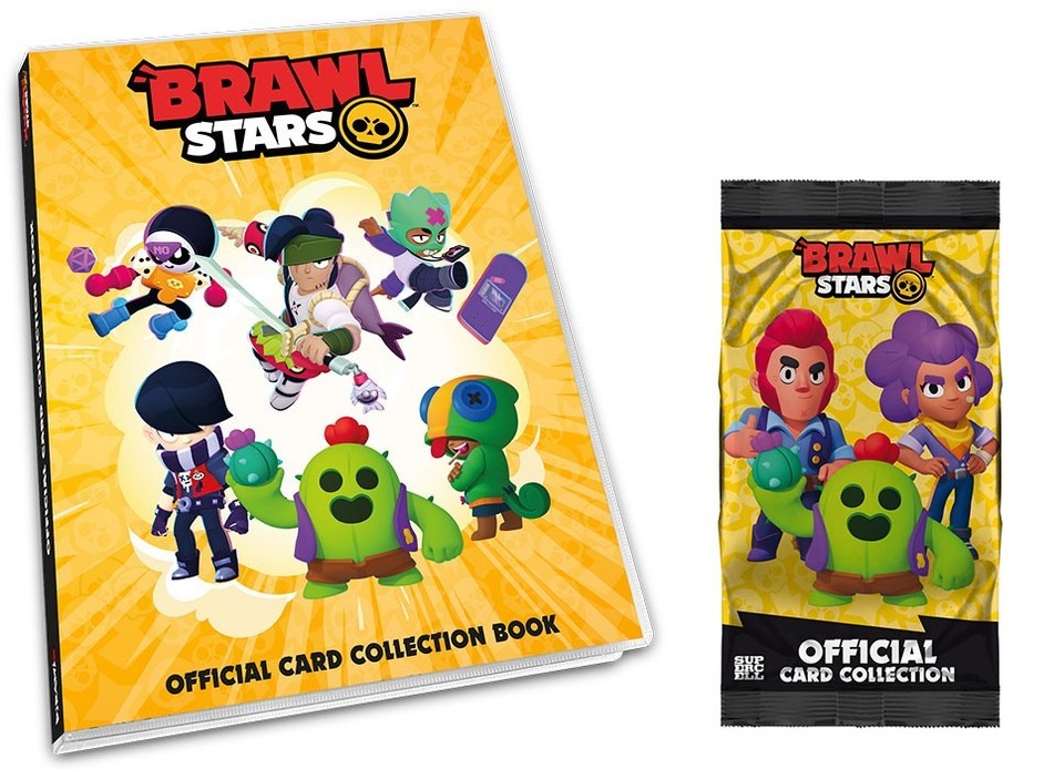 BRAWL STARS Kartenalbum und/oder Set mit versiegelten Paketen – Serie 2 (2024)