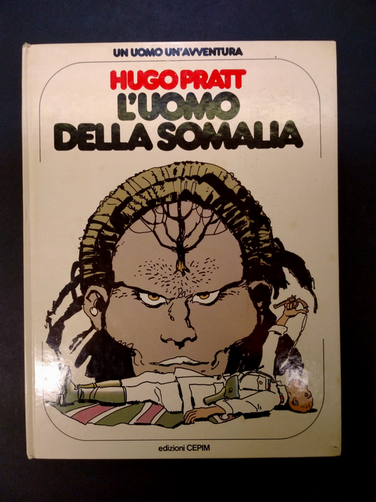 Hugo Pratt Cartonato - L'UOMO DELLA SOMALIA di Hugo Pratt (CEPIM 1979)