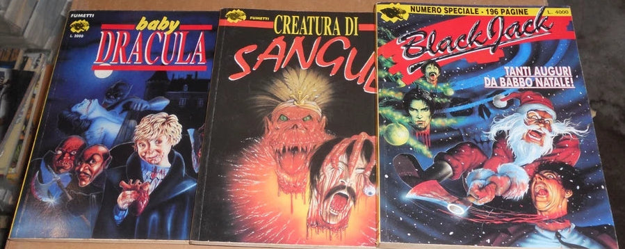 Taschen-Comic SPHERO Nr. 2 SKELETONS in italienischem Horror Rare 1990 Noir