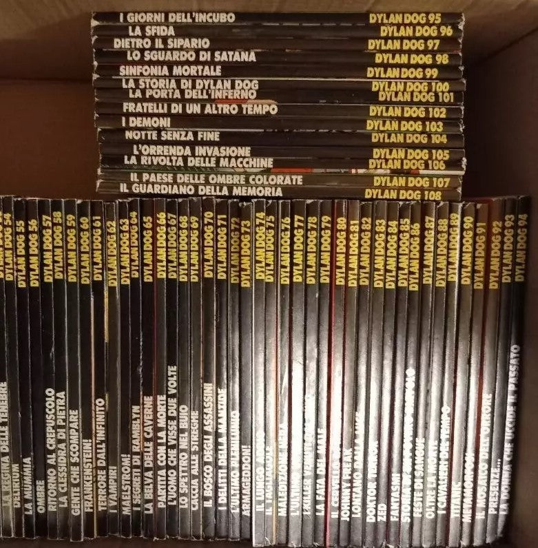 Lotto Stock di Fumetti DYLAN DOG - Scegli la tua Sequenza Completa