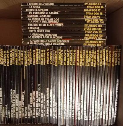 Lotto Stock di Fumetti DYLAN DOG - Scegli la tua Sequenza Completa