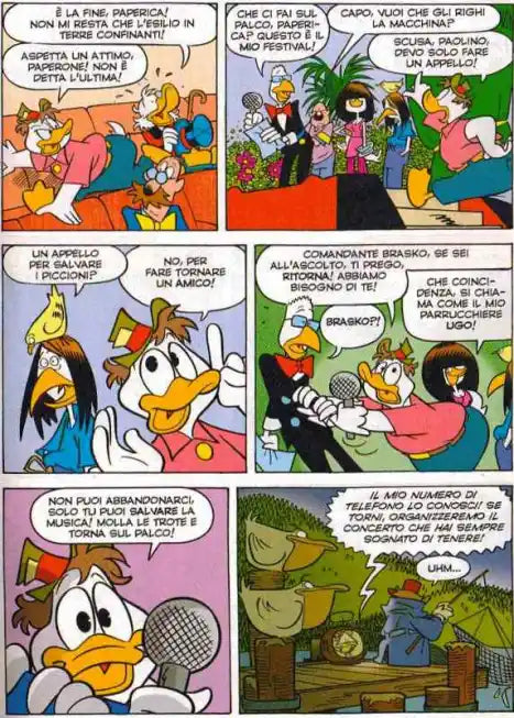 Topolino libretto n. 2833 (Copertina e Storia con Vasco Rossi)