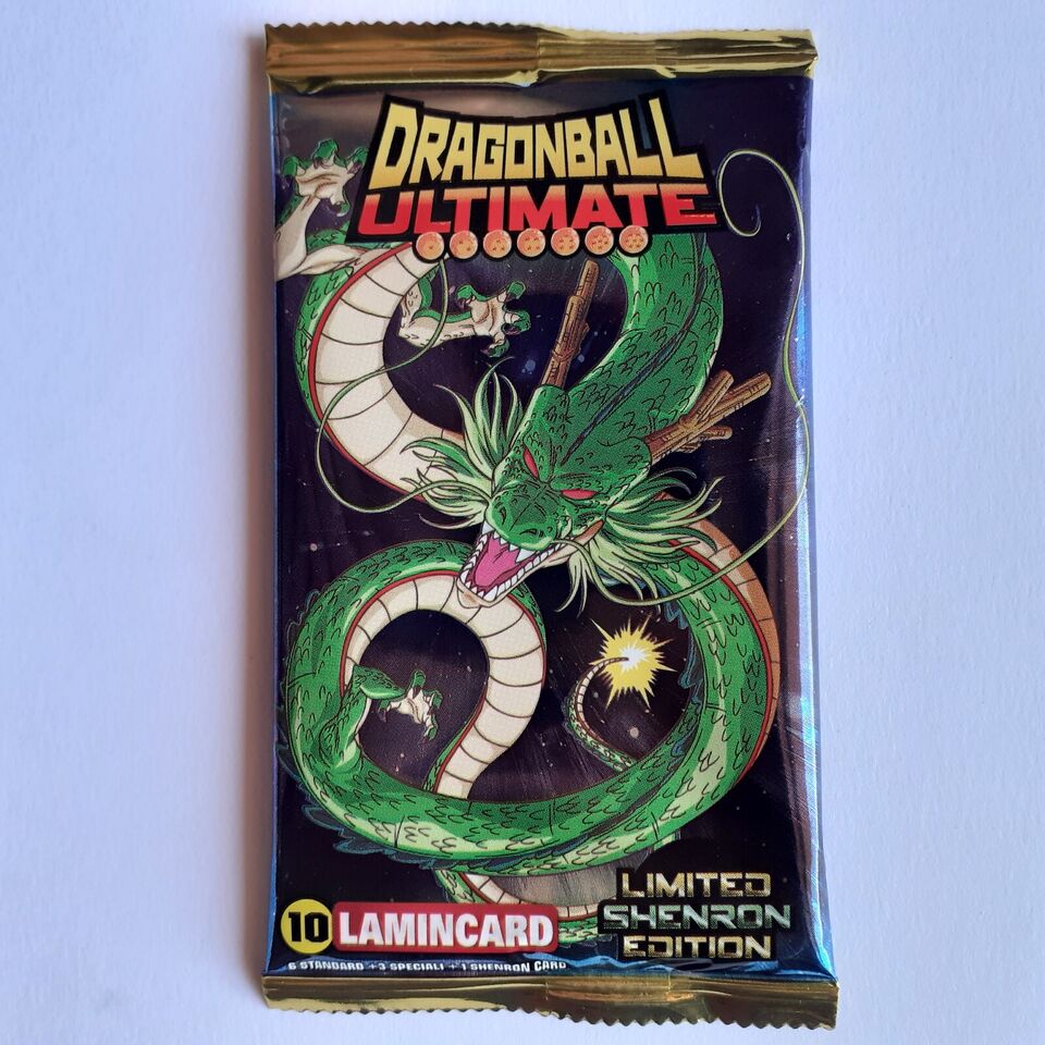 1x paquets de cartes Lamincards Dragon Ball Ultimate Limited Shenron Edition Lot
