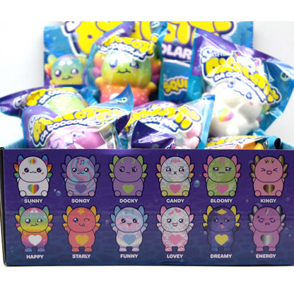 Skifidol Squishy ! Axolotti da coccolare morbidi da schiacciare