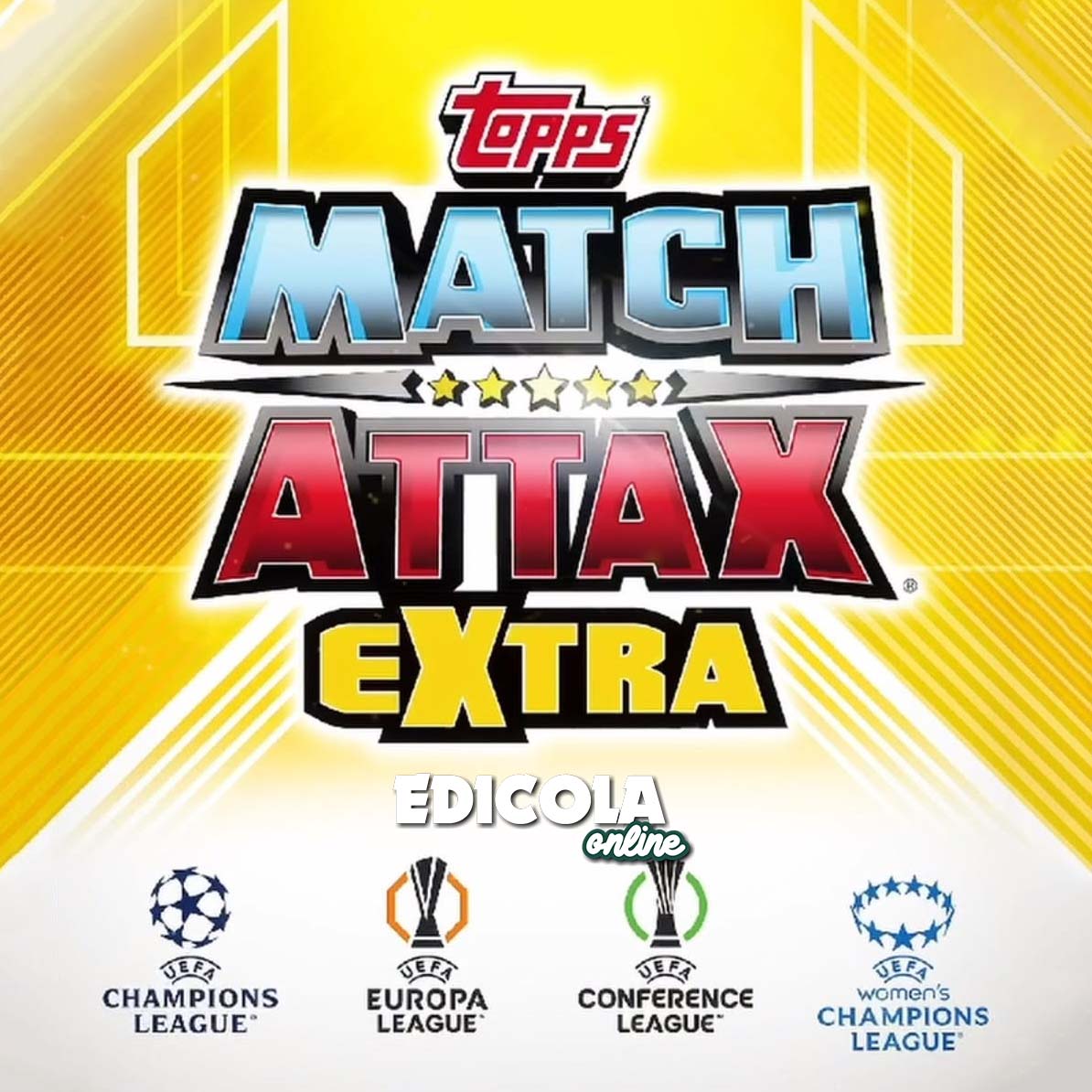 Pack de 12 cartes Topps - Match Attax 24/25 - Cartes à collectionner