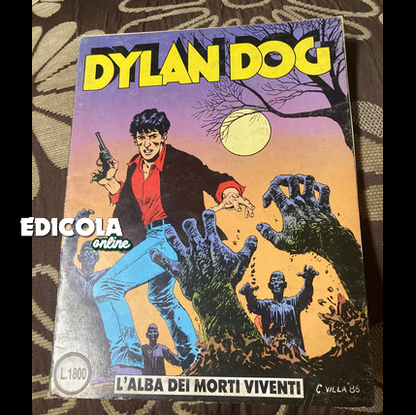 Dylan Dog da 1 a 5 - Sequenza completa - 5 Fumetti - Prima edizione - 1986/1987