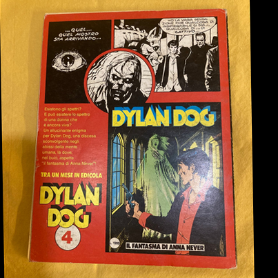 Dylan Dog da 1 a 5 - Sequenza completa - 5 Fumetti - Prima edizione - 1986/1987