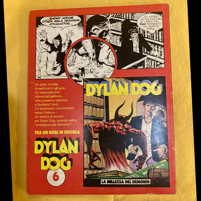 Dylan Dog da 1 a 5 - Sequenza completa - 5 Fumetti - Prima edizione - 1986/1987