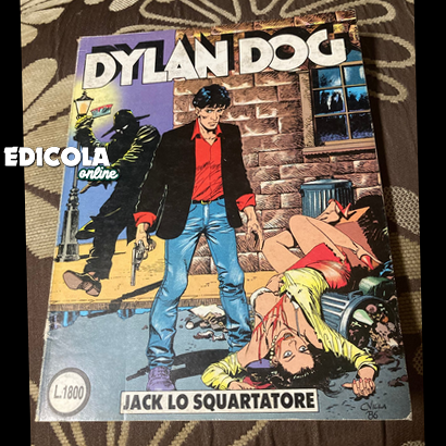 Dylan Dog da 1 a 5 - Sequenza completa - 5 Fumetti - Prima edizione - 1986/1987