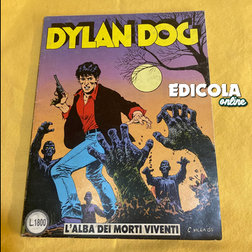 Dylan Dog da 1 a 5 - Sequenza completa - 5 Fumetti - Prima edizione - 1986/1987
