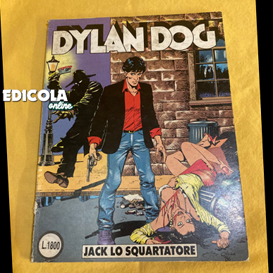Dylan Dog da 1 a 5 - Sequenza completa - 5 Fumetti - Prima edizione - 1986/1987