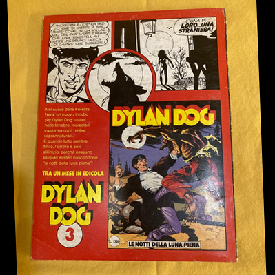 Dylan Dog da 1 a 5 - Sequenza completa - 5 Fumetti - Prima edizione - 1986/1987
