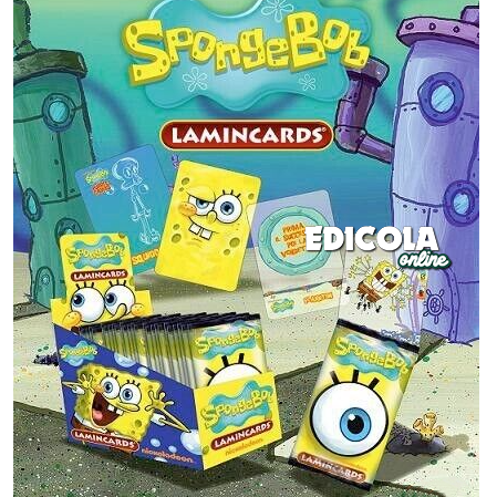 Paquet scellé Bob l'éponge - Lamincards Série 2 - 2013