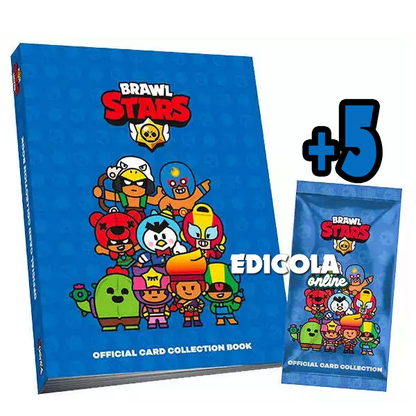 BRAWL STARS Kartenalbum und/oder Set mit versiegelten Paketen – Serie 2 (2024)
