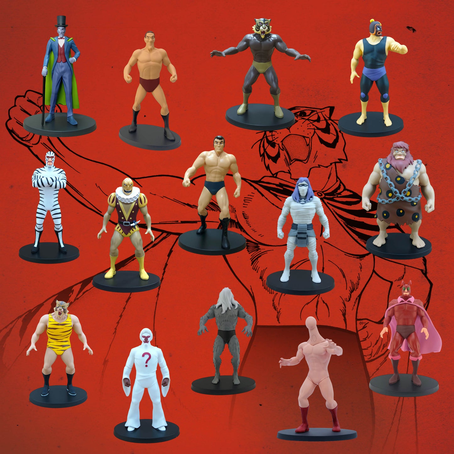 Action Figure 3D - Tiger Mask (L'Uomo Tigre) 2025