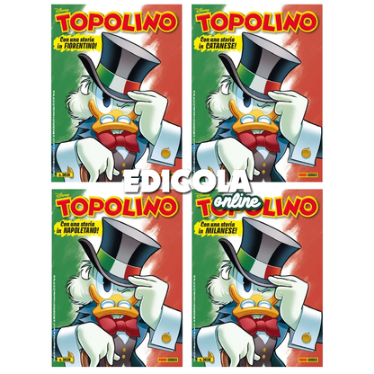 [2nd Pre-order] MICKEY MOUSE comic booklet n. 3608 - January 17th National Dialect Day!