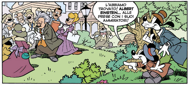 Fumetto Topolino n. 3175 (Copertina e Storia dedicata ad Albert Einstein)