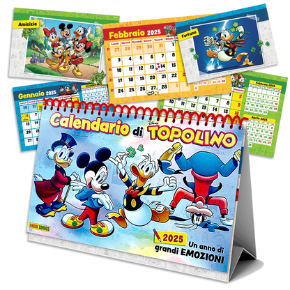 Fumetto Topolino n. 3599 + Calendario da Tavolo 2025