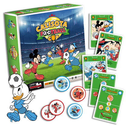 Set Completo 3/3 - Gioco CALISOTA Football CUP con Fumetti di Topolino Speciale Calcio - tutte le uscite