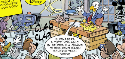 Fumetto Topolino n. 3289 (Copertina dedicata a Piero Angela)