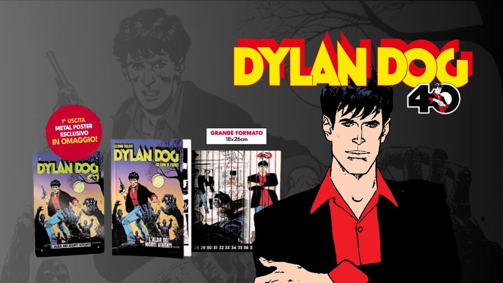 Collezione fumetti Dylan Dog 40 anni Quarant'anni di paura! - 41 volumi (La Gazzetta dello Sport 2026)