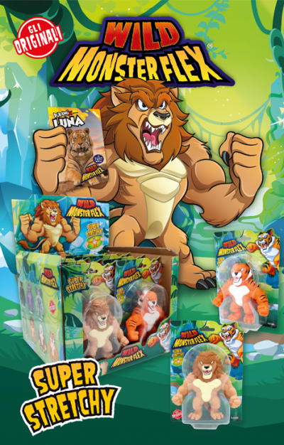 AQUA MONSTER FLEX Charaktere Monsterflex Ausziehbare Monster Ausziehbare Seeungeheuer