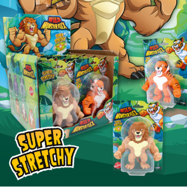 AQUA MONSTER FLEX Charaktere Monsterflex Ausziehbare Monster Ausziehbare Seeungeheuer