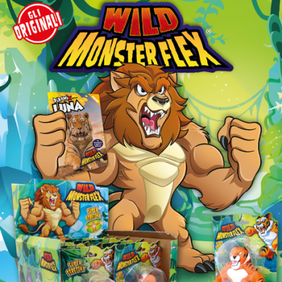 AQUA MONSTER FLEX Charaktere Monsterflex Ausziehbare Monster Ausziehbare Seeungeheuer