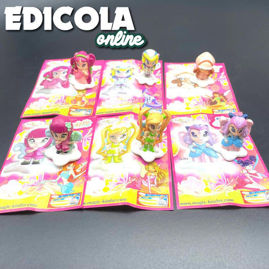 Kinder sorpresa WINX PIKIE serie Pop Pixie (2007) kit completo