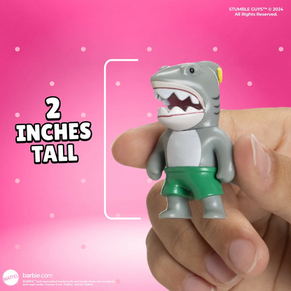 Scegli Personaggi STUMBLE GUYS mini Figures Barbie Action Figure 3D Collezione