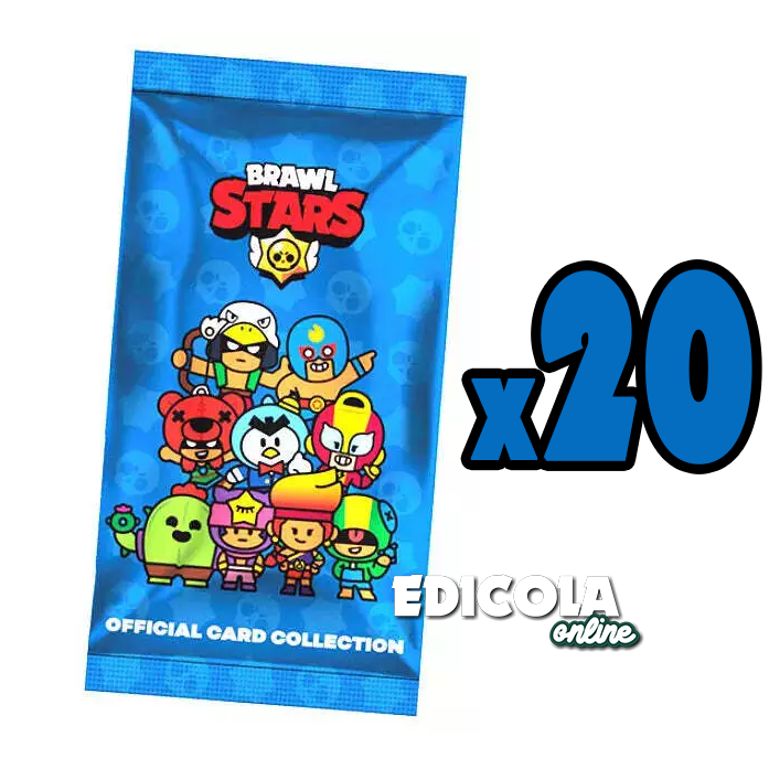 BRAWL STARS Kartenalbum und/oder Set mit versiegelten Paketen – Serie 2 (2024)