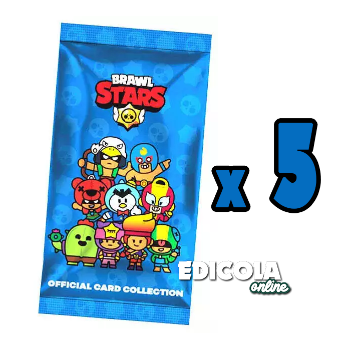 BRAWL STARS Kartenalbum und/oder Set mit versiegelten Paketen – Serie 2 (2024)